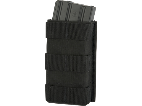 Esstac Single Tall 5.56mm KYWI Magazine Pouch (Color: Black)