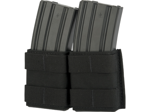 Esstac Double 5.56mm Shorty KYWI Magazine Pouch (Color: Black)