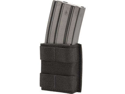 Esstac Single Shorty 5.56mm KYWI Magazine Pouch (Color: Black)