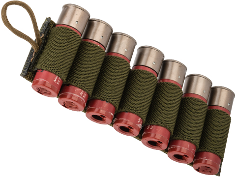 Esstac 7rd 12ga Shotgun Shell Card (Color: OD Green)