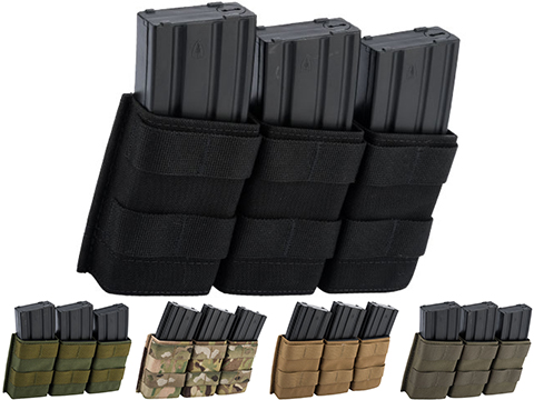 Esstac Triple Midlength 5.56mm KYWI Magazine Pouch (Color: Multicam)