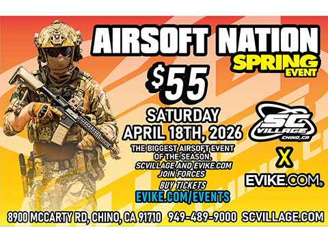 Operation: Airsoft Nation 2026 Spring Counter-Offensive @ SC Village in Corona, CA 