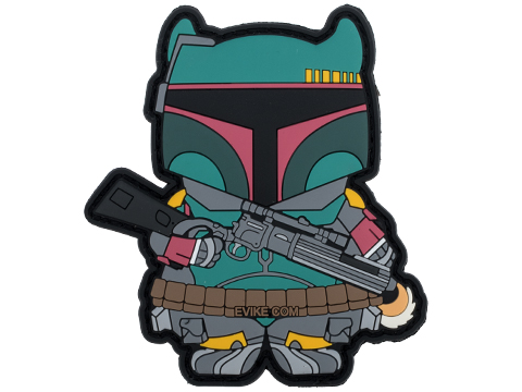 Evike.com The DOGE Hook & Loop PVC Morale Patch (Style: Shibe Fett)