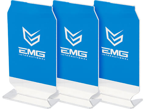 Evike.com ePopper Practical Shooting Popper Targets (Model: EMG Blue Logo / x3)
