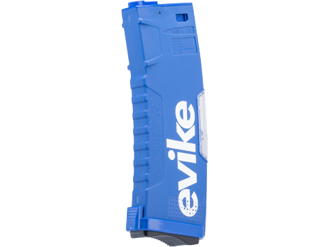 Evike.com BAMF GEN2 Polymer 190rd Mid-Cap Magazine for M4 Series Airsoft AEG Rifles (Model: Blue / Single Mag)