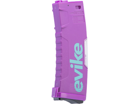 Evike.com BAMF GEN2 Polymer 190rd Mid-Cap Magazine for M4 Series Airsoft AEG Rifles (Model: Thanos / Single Mag)