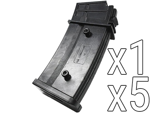 Evike.com 140 Round Mid-cap Magazine For G36 SL9 XM8 Series Airsoft AEG (Package: Single Magazine)