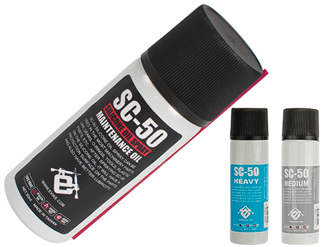 P-FORCE SILICONE LUBRICANT OIL SPRAY 50ML CAN ::SILICONE LUBRICANT ::50ML  SPRAY CAN ::FOR AIRSOFT - MiR Tactical