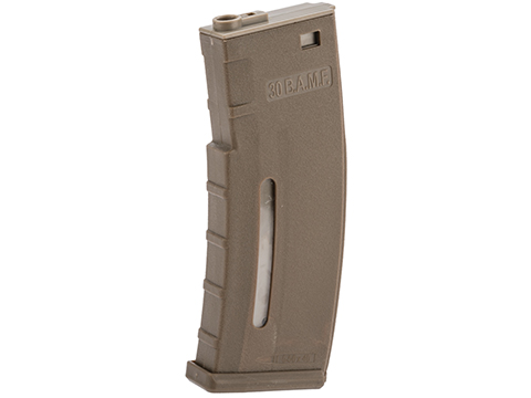 Evike.com BAMF 30rd Polymer MilSim Magazine for M4 / M16 Series Airsoft AEG Rifles (Color: Tan / Single Magazine)