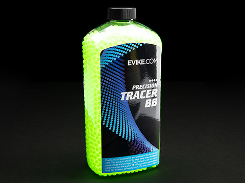 Evike.com Match Grade 6mm Airsoft Tracer BBs (Weight: Green Tracer / .25g / 5600 Rounds)