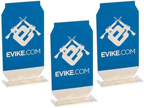 Evike.com ePopper Practical Shooting Popper Targets (Model: Evike Blue Logo / x3)