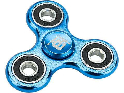 Evike.com Machined Stress Free Aluminum Fidget Spinner (Color: Blue)
