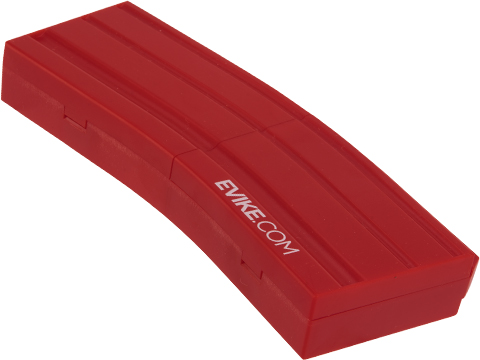 Evike.com M4 AR15 Magazine Shaped Accessory Tool Box (Color: Red / Evike.com)