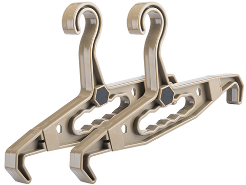 EMG Battle Wall I-Beam Modular Gear Hangers (Color: Coyote Tan / 2-Pack)