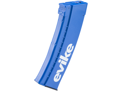 Evike.com Exclusive 150rd Mid-Cap Magazine for AK Series Airsoft AEG Rifles (Color: Blue)