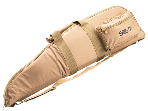 Evike.com 36 Padded Rifle Case with External Accessories Pocket (Color: Tan)