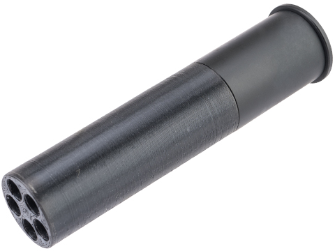 Matrix Spare Shells for Madmax Double Barrel Airsoft Shotgun (Color: 3D-Printed Black-Black / 45 Rounds)