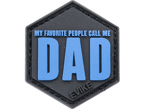 Operator Profile PVC Hex Patch (Style: My Favorite People Call me Dad)