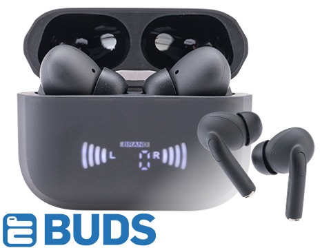 Evike.com Rechargeable Wireless Bluetooth Earbuds w/ Charging Case