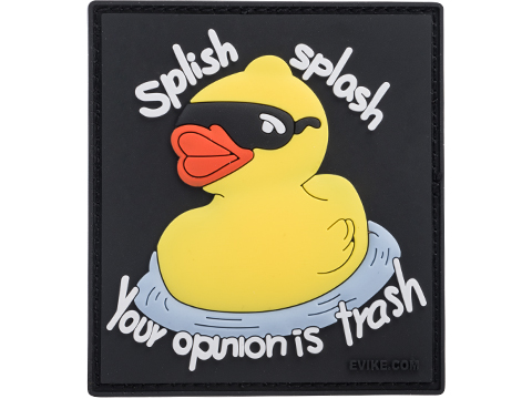 Evike.com Splish Splash Rubber Ducky PVC Morale Patch
