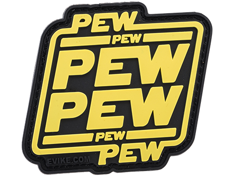 Evike.com PEW pewpewpew Pew Pew PVC Morale Patch