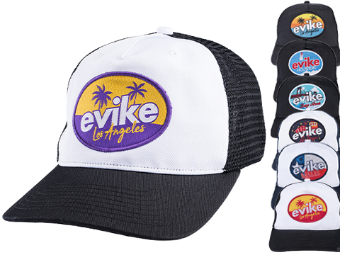 Evike.com Curved Brim 5-Panel Trucker Cap 