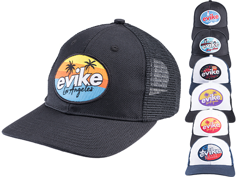 Evike.com Curved Brim 6-Panel Trucker Cap 