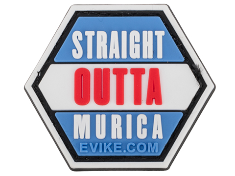 Operator Profile PVC Hex Patch Freedom! Series 2 (Style: Straight OUTTA Murica)