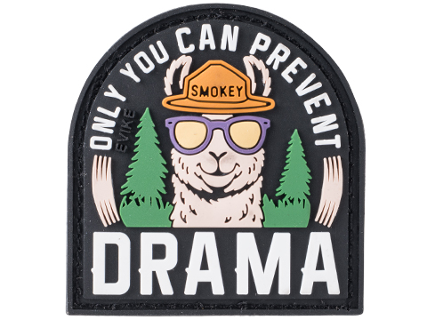 Evike.com Drama Llama High Quality PVC Morale Patch