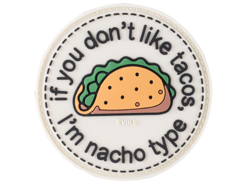 Evike.com I'm Nacho Type High Quality PVC Morale Patch