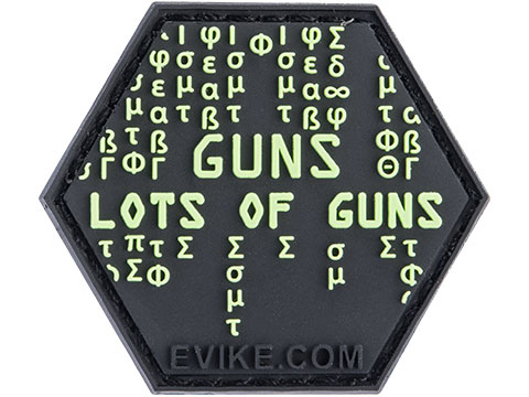 Operator Profile PVC Hex Patch The Matrix Series (Model: Guns, Lots Of Guns)