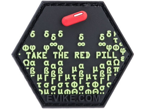 Operator Profile PVC Hex Patch The Matrix Series (Model: Take The Red Pill)