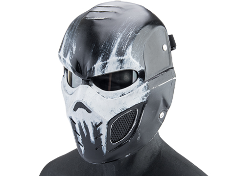 R-Custom Fiberglass Crossbone Full Face Mask (Type: Clear Lens  / Large), Tactical Gear/Apparel, Masks, Full Face Masks