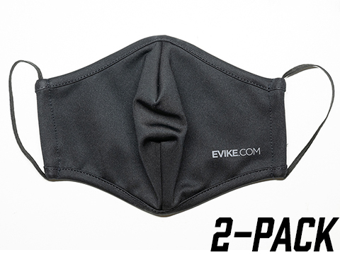 Evike.com Reusable Washable Cloth Face Mask (Size: Medium / 2 masks)