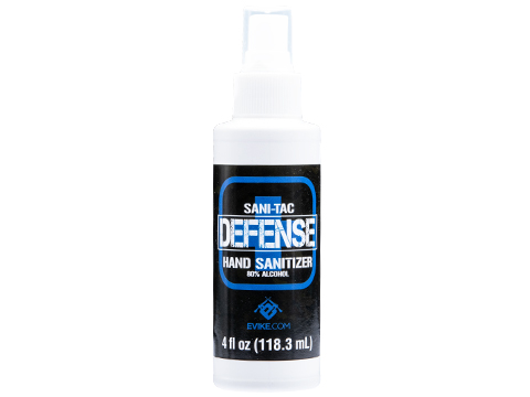 Evike Made in USA Sani-Tac Defense 80% Alcohol Liquid Hand Sanitizer by Otis Technology (Size: 4oz)