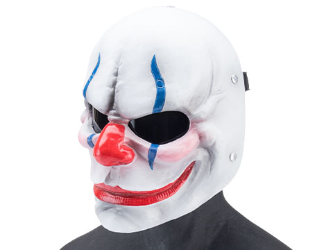 Evike.com R-Custom Fiberglass Clown Full Face Mask (Color: Penny / Polycarbonate Lens)