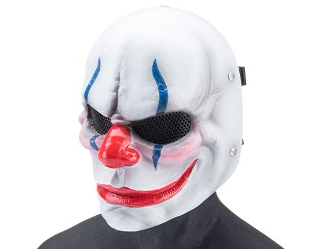 Evike.com R-Custom Fiberglass "Clown" Full Mask (Color: Penny / Lens), Tactical Gear/Apparel, Masks, Full Face Masks