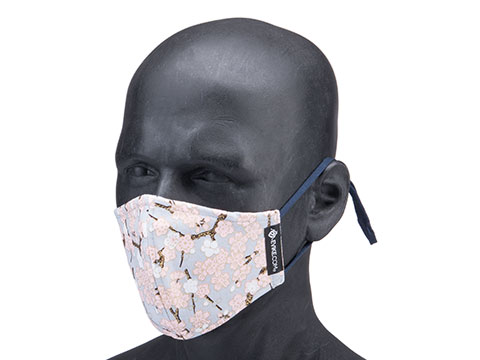 Evike.com NAMI Reusable Nano Face Mask (Color: Pink Cherry Blossoms)