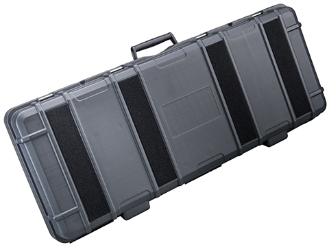 EMG Battle Cruiser 40 Hard Rifle Case w/ Loop Morale Patch Space & PNP Foam (Color: Black / No Logo)