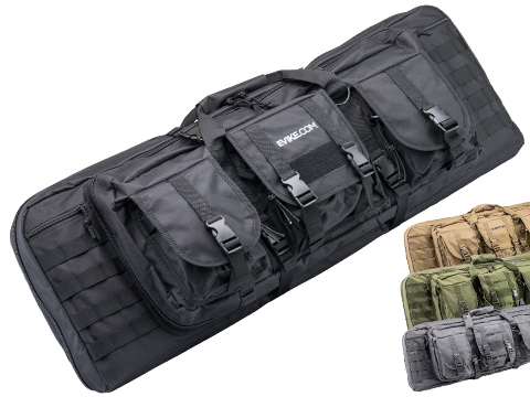 Evike.com Combat Ready 36 Ultimate Dual Rifle Bag (Color: Desert)