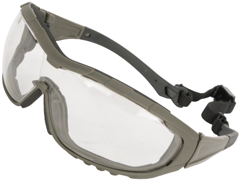 Evike.com ANSI Rated Axis Tactical Goggles (Color: Green Frame / Clear Lens)