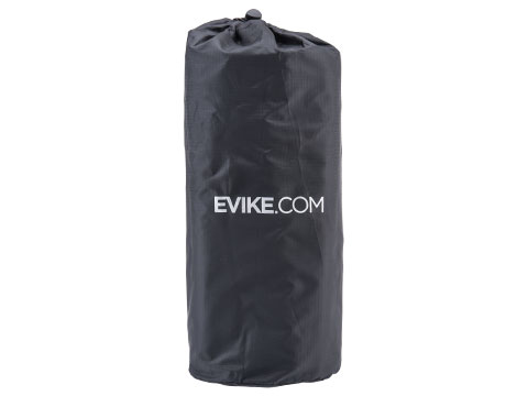 Evike.com Packable Ultra Lightweight Inflatable Camping Sleeping Pad (Color: Black)