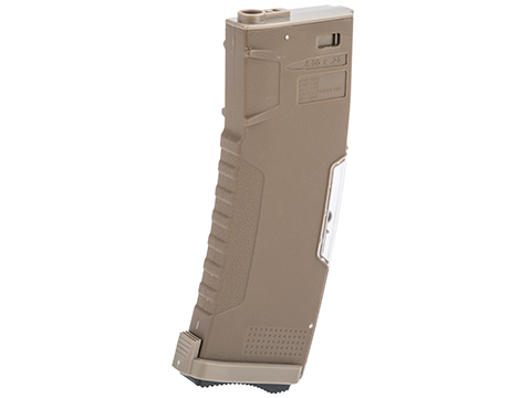 Evike.com BAMF GEN2 Polymer 190rd Mid-Cap Magazine for M4 Series Airsoft AEG Rifles (Model: Tan / Single Mag)