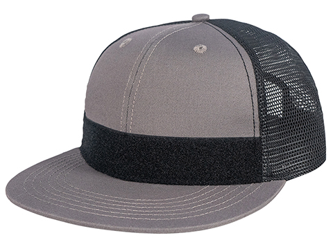 Evike.com Helium Armour Tactical Flat Brimmed Cap (Color: Grey)