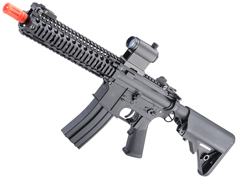 Matrix Mk18 Mod 1 Sportline Airsoft AEG Rifle w/ G3 Gearbox & Daniel Defense Rail System (Color: Black / 350 FPS)