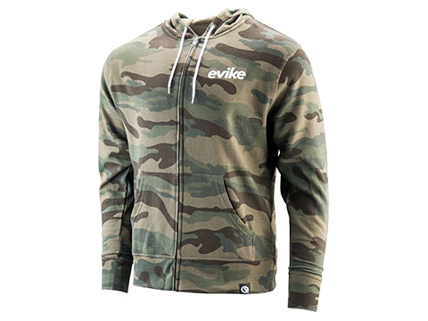 Evike.com x Quikflip Hero Hoodie Lite (Color: Camo/White / X-Large)