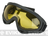 Element HERO Airsoft UV Hi-Flow Extreme Sports Tactical Airsoft Goggles (Color: Yellow)