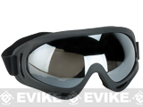 Element HERO Airsoft UV Hi-Flow Extreme Sports Tactical Airsoft Goggles (Color: Smoked)