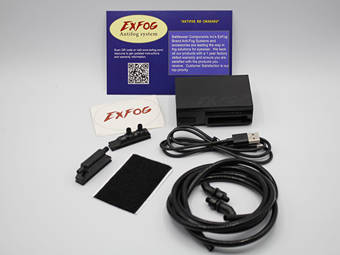 ExFog Goggle Anti-Fog Fan Kit 