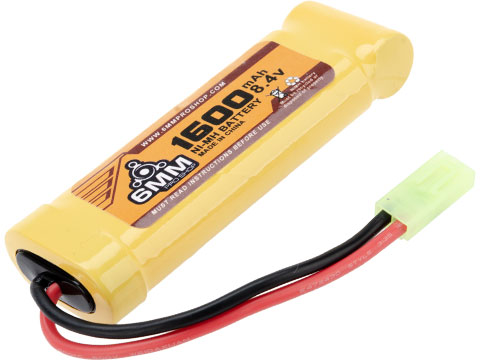 6mmProShop High Output NiMh Small Type Battery (Model: 8.4v 1600mAh Brick / Tamiya)